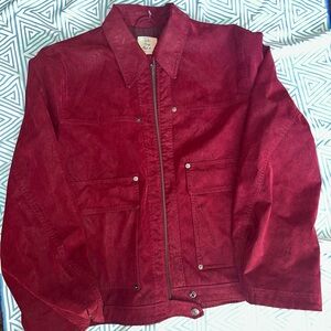 Free People We The Free Blair Vegan Suede Jacket in Dionysus